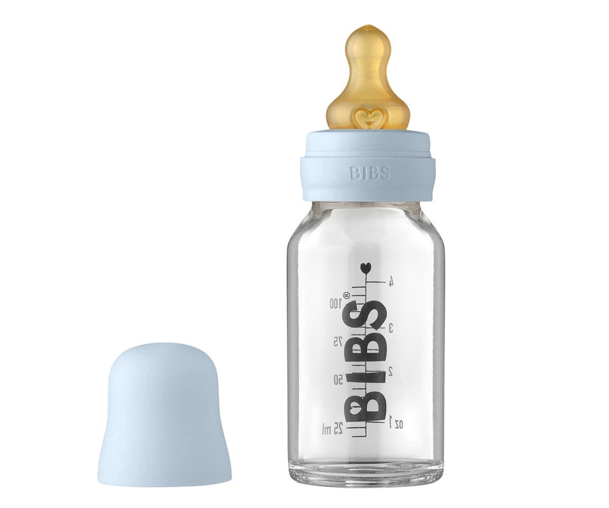 Biberon En Verre BIBS Baby Blue 110 Ml