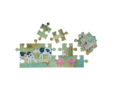 Maletn con Puzzle El Campo 40 piezas