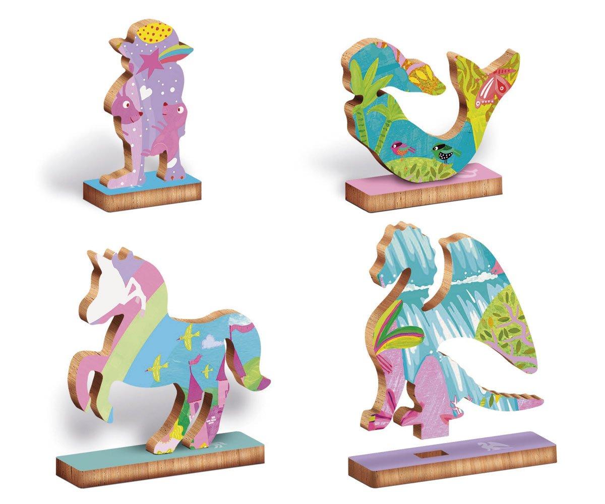 Woody Puzzle Unicornio Encantado