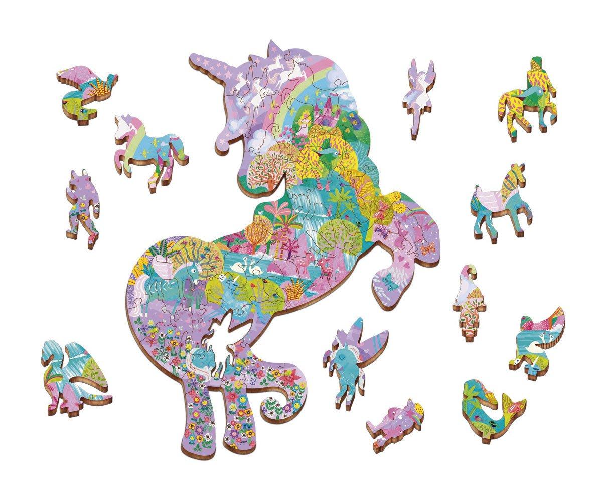 Woody Puzzle Unicornio Encantado