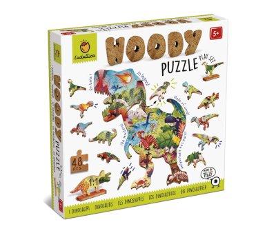 Woody Puzzle Dinosaurios