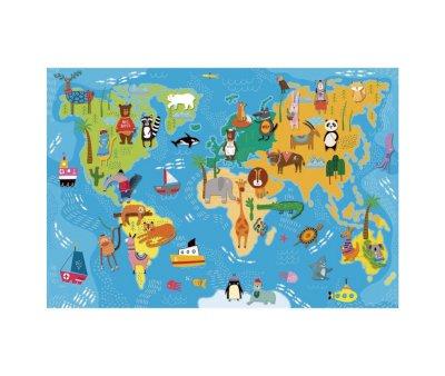 Puzzle Gant Animaux du Monde