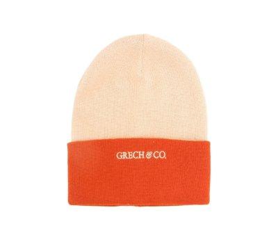 Reversible Knit Hat Oat/Sienna +5 years