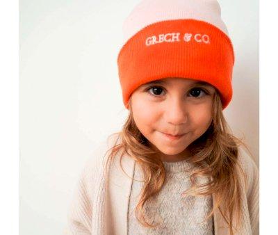 Bonnet Rversible Blush Bloom/Cajun Blossom +5 ans