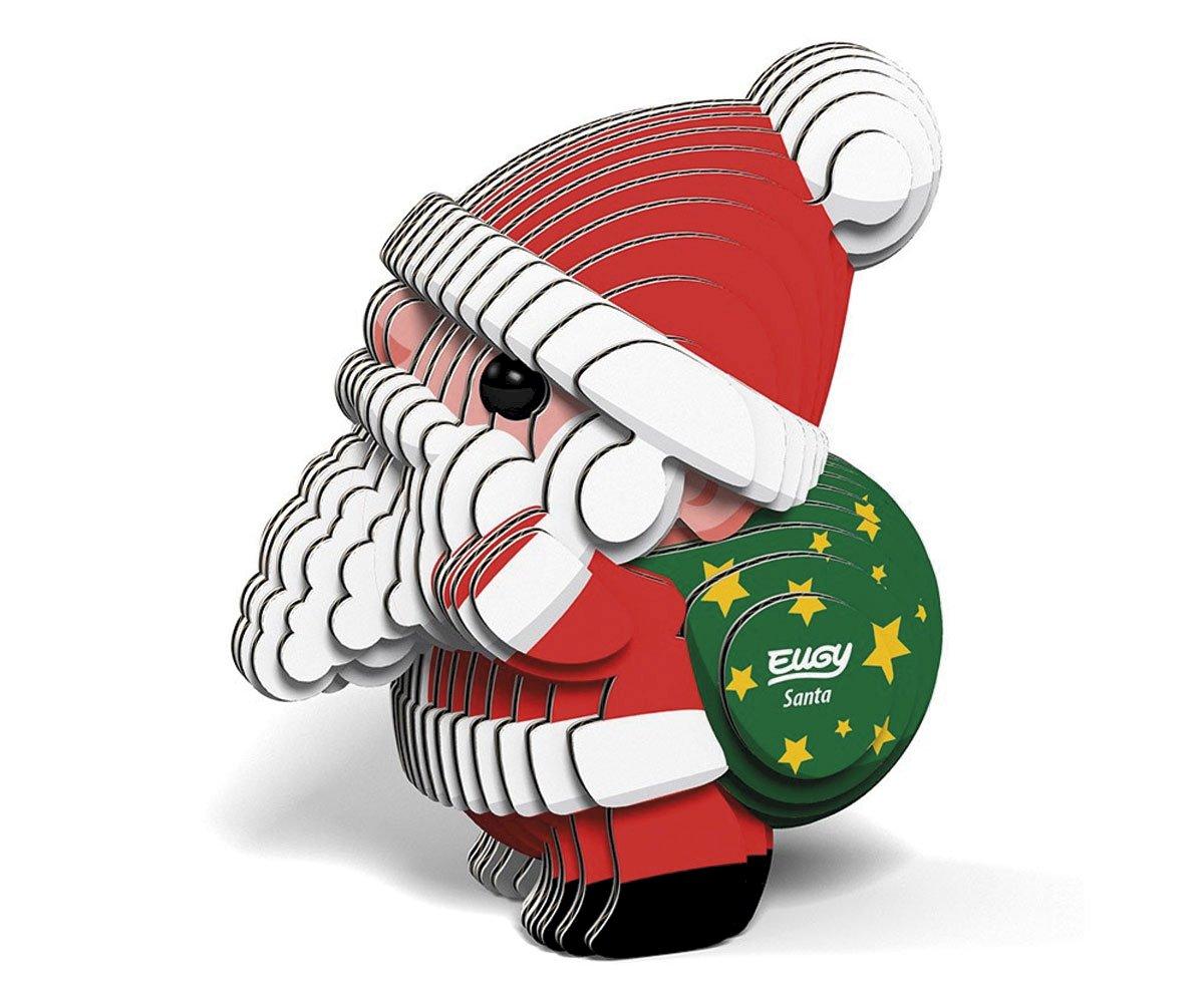 Puzzle Eugy 3D Papa Noel Tutete