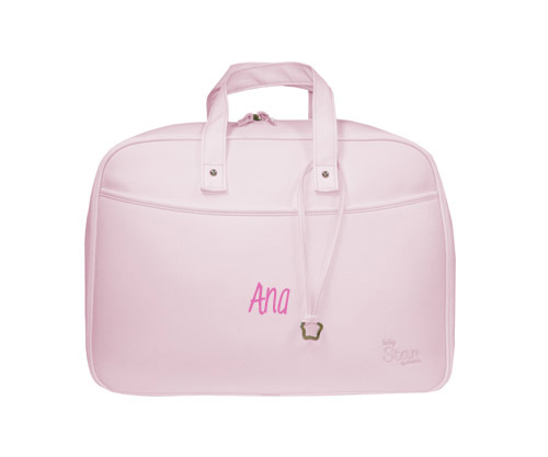 Bolso Maleta Maternidad Personalizado Baby Star Rosa - Tutete