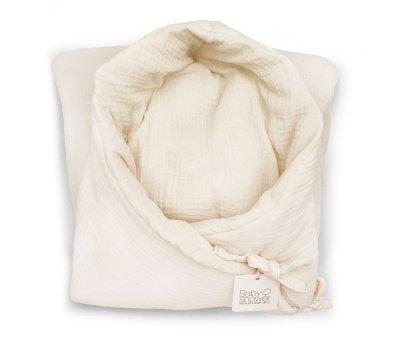 Saco Capazo Invierno Candy Ivory Powder