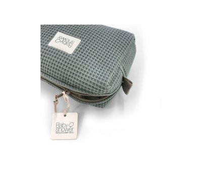 Beauty Case Camila Waffle Grey