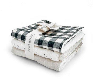Pack of 3 Vichy Damier Towels