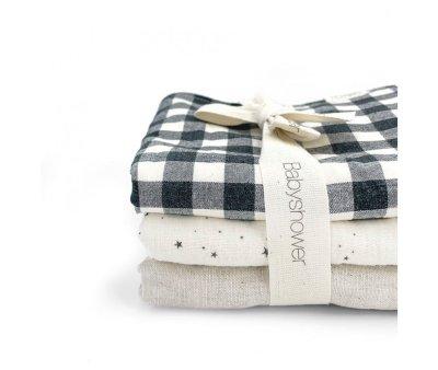 Pack of 3 Vichy Damier Towels