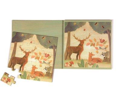 2 Puzzles Magnticos de Animales del Bosque