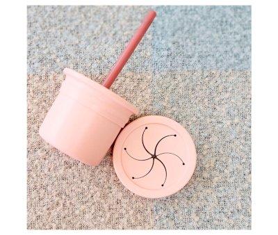Sip Snack Silicone Rosa Velvet