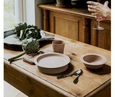 Set Jantar PLA Elodie Pure Khaki com ventosa
