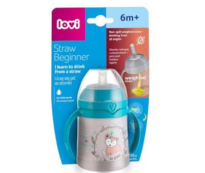 Primera Taza con Pajita Lovi Straw Begginer Indian Summer