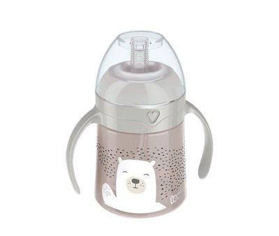 Primera Taza con Pajita Lovi Straw Begginer Buddy Bear