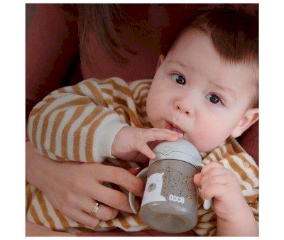Primera Taza con Pajita Lovi Straw Begginer Buddy Bear