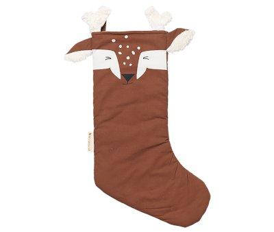 Meia de Natal Deer Chelsnut Personalizvel