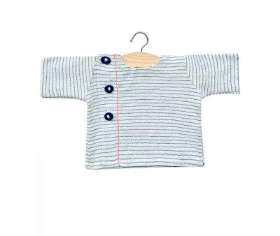 Moletom escolar Stripe para bonecas