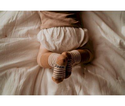 Calcetines que No se Deslizan Camel & Sand