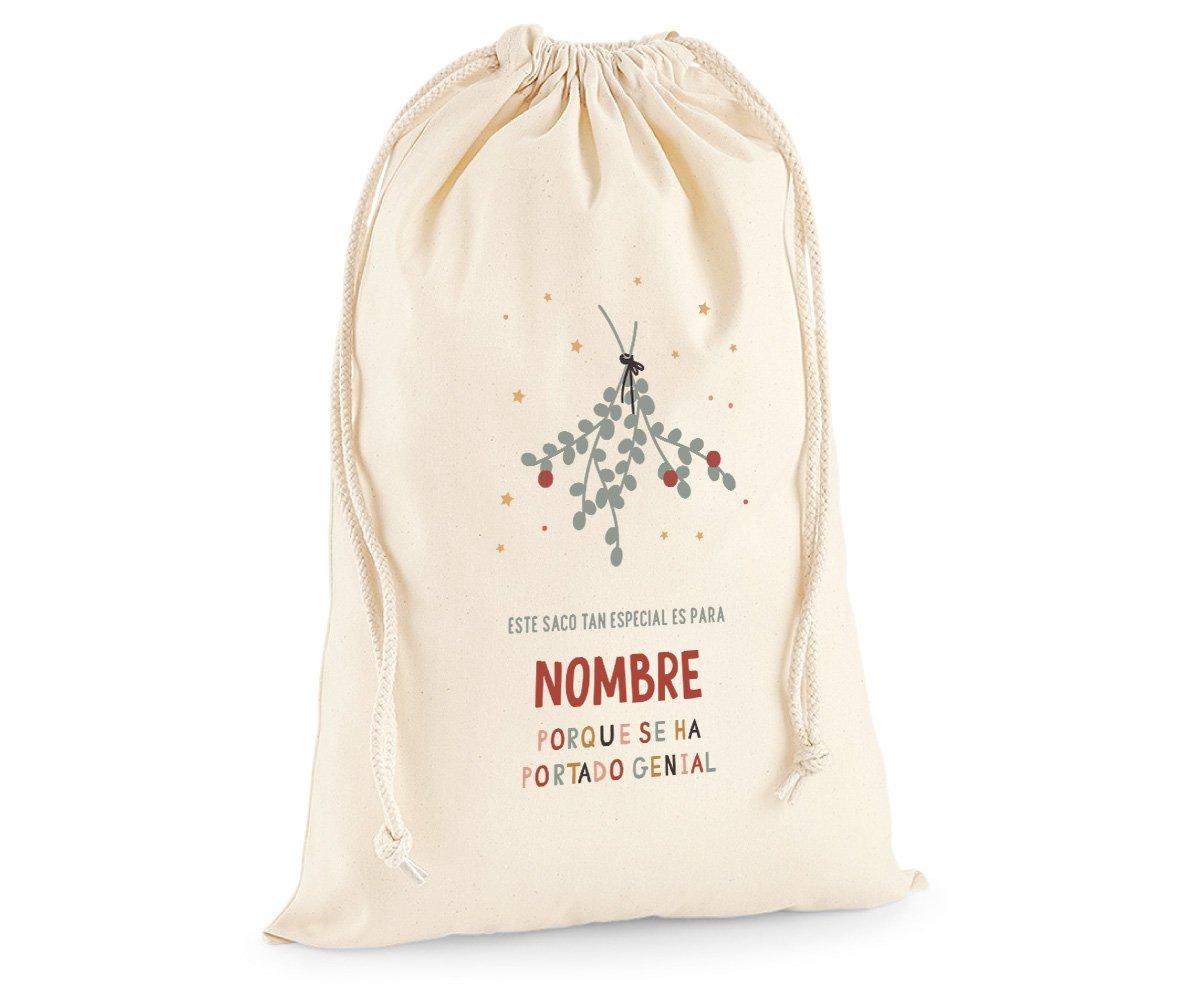 Bolsa Grande Presente Personalizada Morcego - Espanhol