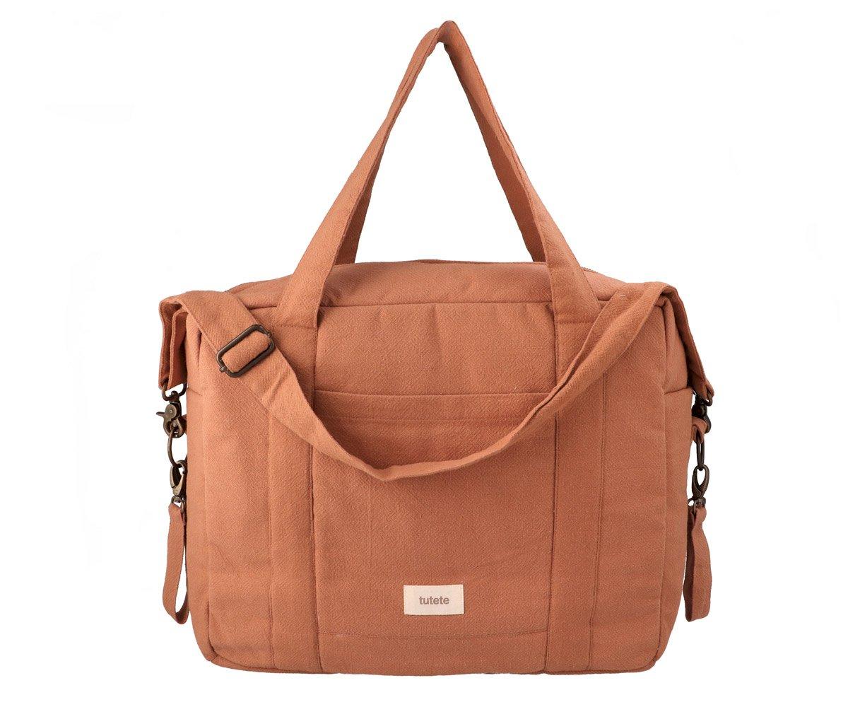 Sac Poussette Bébé Cotton Brown Personnalisable