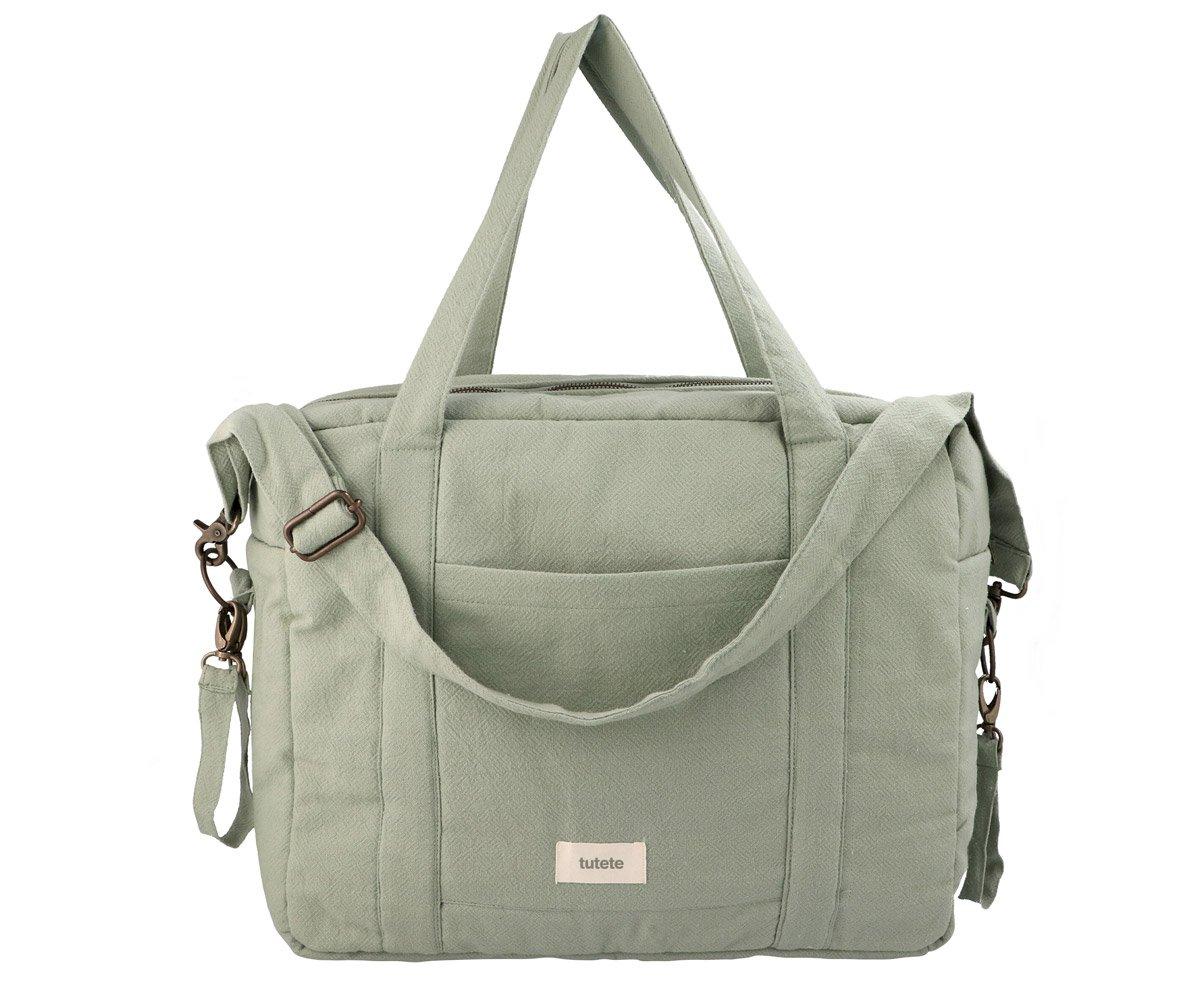 Bolso Carro Beb Cotton Sage Personalizable