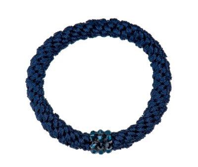 Goma del Pelo Kknekki Rhinestone Navy