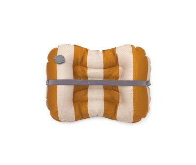 Coussin Rhausseur de Chaise Stripes Nude Mustard