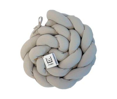 Trenza Protector Algodn Gris 210 cm