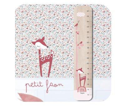 Toise en Bois Petit Faon - Rose Bois