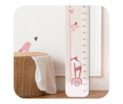 Toise en Bois Petit Faon - Rose Bois