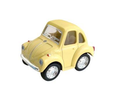 Mini Coche Juguete Beetle Classical Amarillo