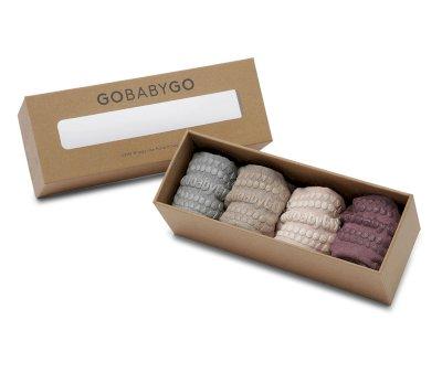 Combo Box Calcetines Suela Antideslizante Bamb Misty Plum