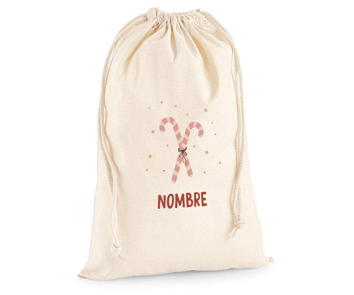 Grand Sac Personnalisable NOM Pour Cadeaux Candy