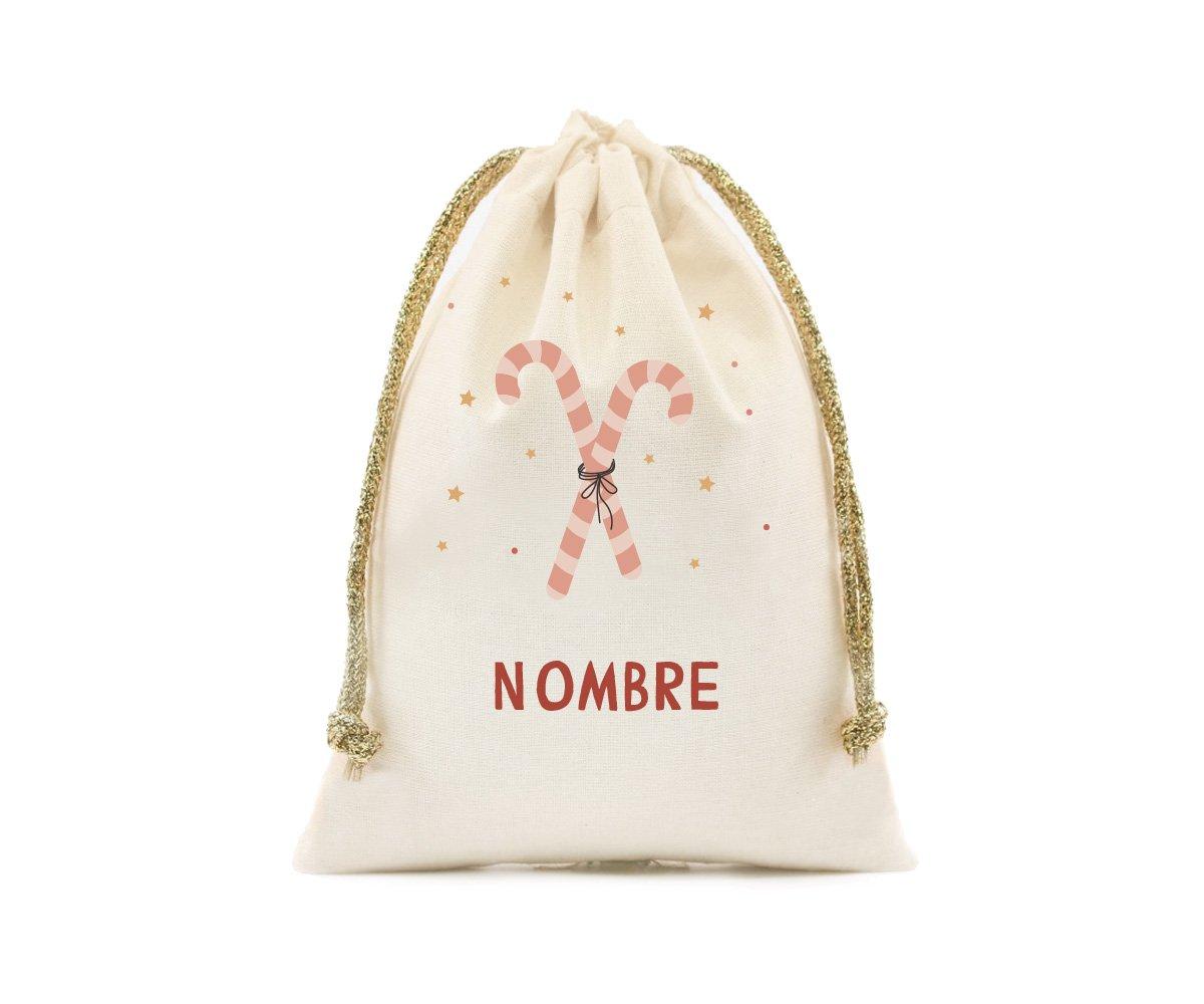 Petit Sac Personnalisable NOM pour Cadeaux Candy