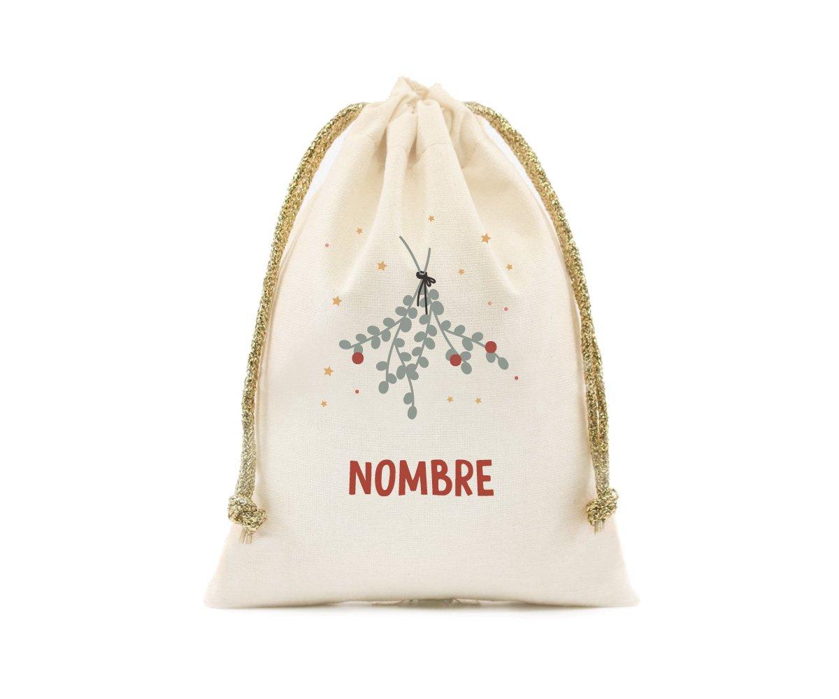 Petit Sac Personnalisable NOM Pour Cadeaux  Gui