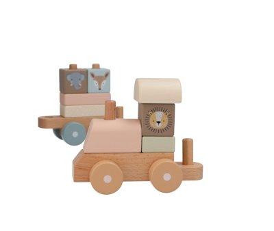 Tren de Nacimiento Personalizable Zoo Rosa