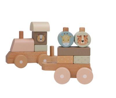 Tren de Nacimiento Personalizable Zoo Rosa