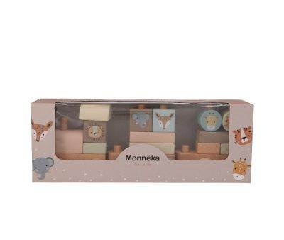 Tren de Nacimiento Personalizable Zoo Rosa
