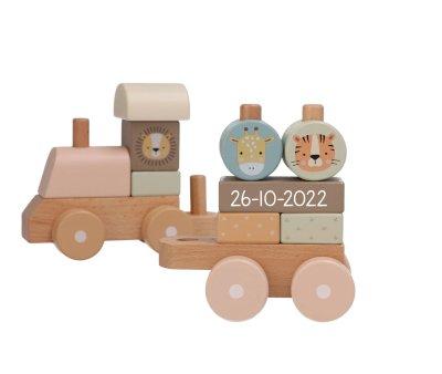 Tren de Nacimiento Personalizable Zoo Rosa