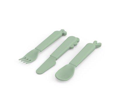 3 Cubiertos Kiddish Deer Friends Sage