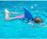 Pinna Squalo Swimfin Azzurro