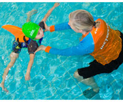 Orange Shark Swimfin