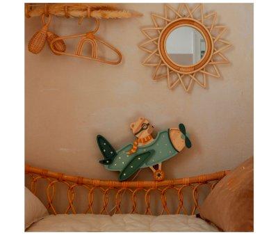 Lampe Avion Vintage Khaki Pastel