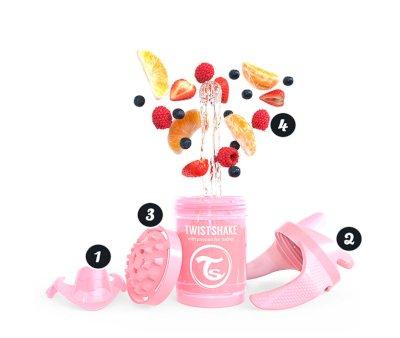 Tazza Manici Twistshake Mini Cup Black 230ml