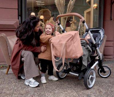 Bolso Maternidad Carro Beb Cotton Rosa