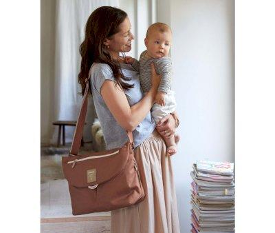 Bolso Carro Beb Manu Messenger Rust