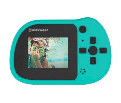Digital Waterproof Camera for Kids Kidycam Cyan