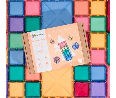 Construccin Connetix Pastel Square 40 Piezas