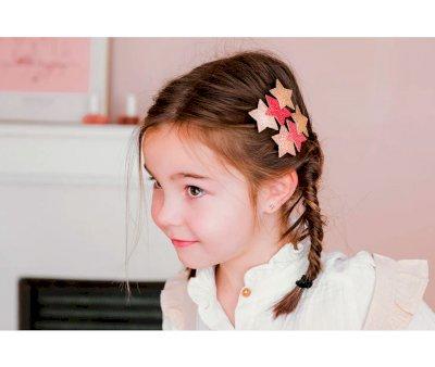 Pinza Capelli Etoiles Multi Rose